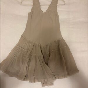 Izi drop waist mini dress